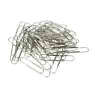 Spinacze Biurowe 77mm Okrągłe opk 100szt  Paper Clips