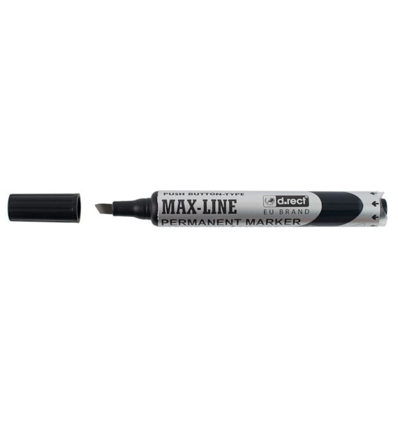 Marker Permanentny D.rect Z Pompką ML 100 SK 009940 Czarny