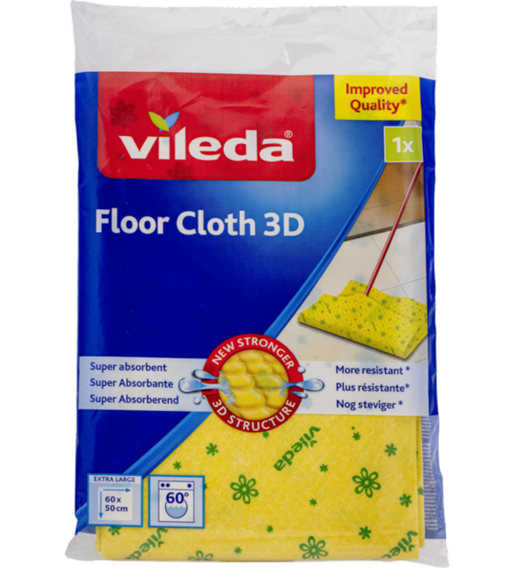 Ścierka Podłogowa 59x50cm  30% Mikrofibra 141302 Vileda