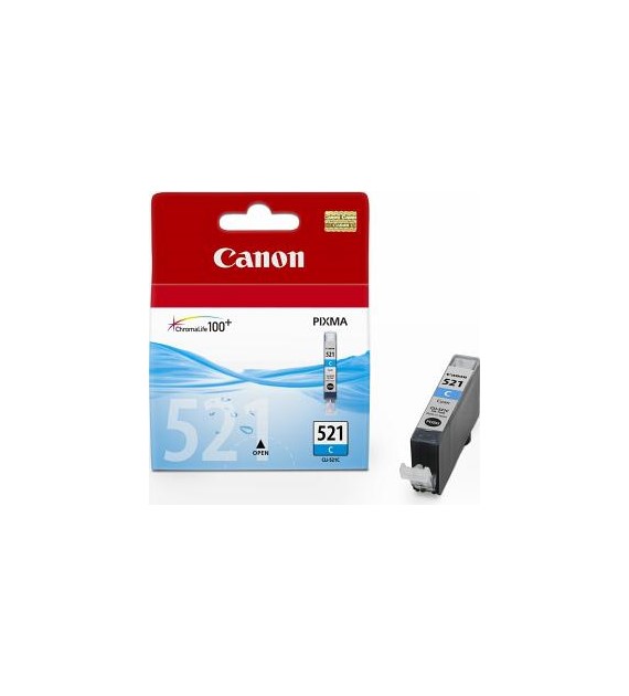 Tusz O Canon CLI521C niebieski 505s 9ml 2934B001 Canon iP3600 iP4600 MP620 MP630 MP980