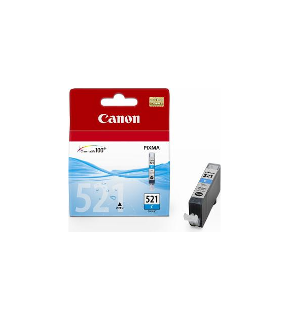 Tusz O Canon CLI521C niebieski 505s 9ml 2934B001 Canon iP3600 iP4600 MP620 MP630 MP980