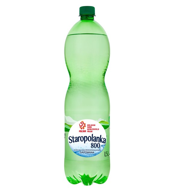 Woda Staropolanka Gazowana 1,5l