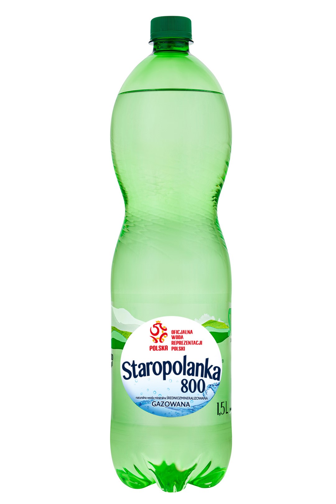 Woda Staropolanka Gazowana 1,5l