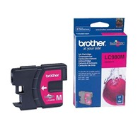 Tusz O Brother LC-980M purpurowy 260s Brother DCP-145C 165C