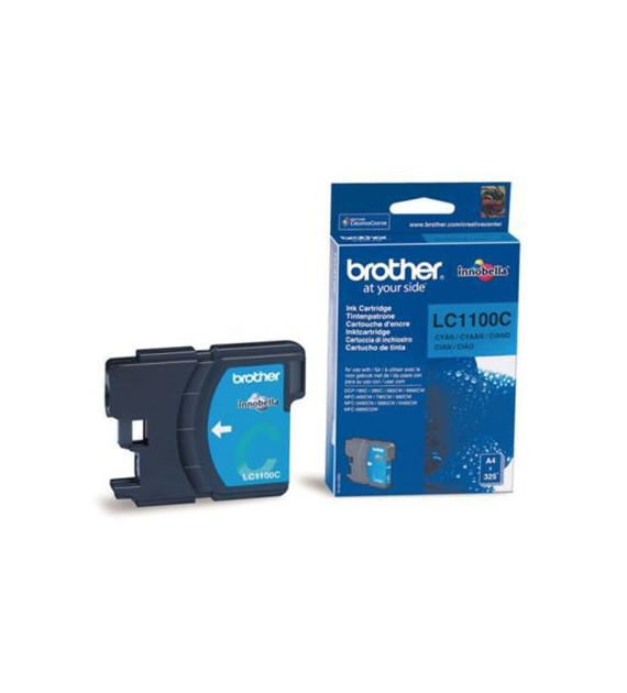 Tusz O Brother LC-1100C niebieski 325s Brother DCP-6690CW MFC-6490CW