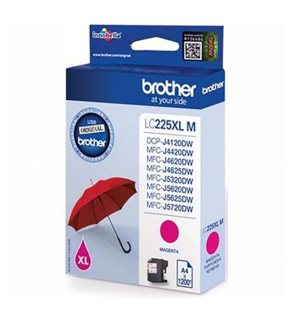 Tusz O Brother LC225 XL Magenta 1200s