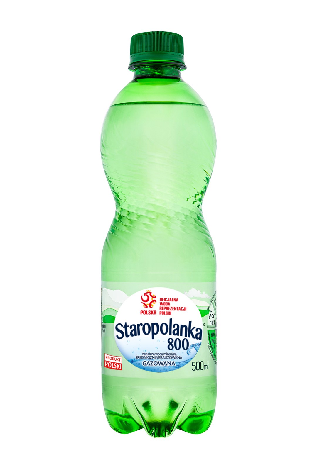 Woda Staropolanka Gazowana 0,5l