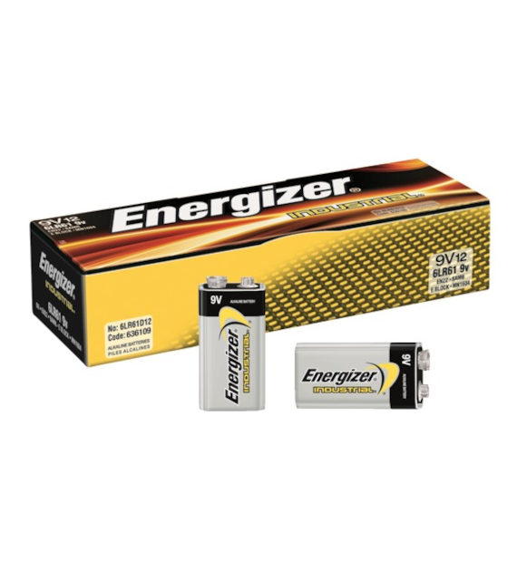 Bateria Energizer Industrial 9V 6Lr61
