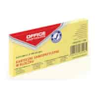 Bloczek Samoprzylepny 51x38mm 100szt żółty opk 3 szt 14047411-06 Office Product
