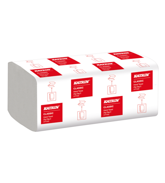 Ręcznik Papierowy Składany ZZ Classic Hato Biała 2w 4000szt 35298 Katrin