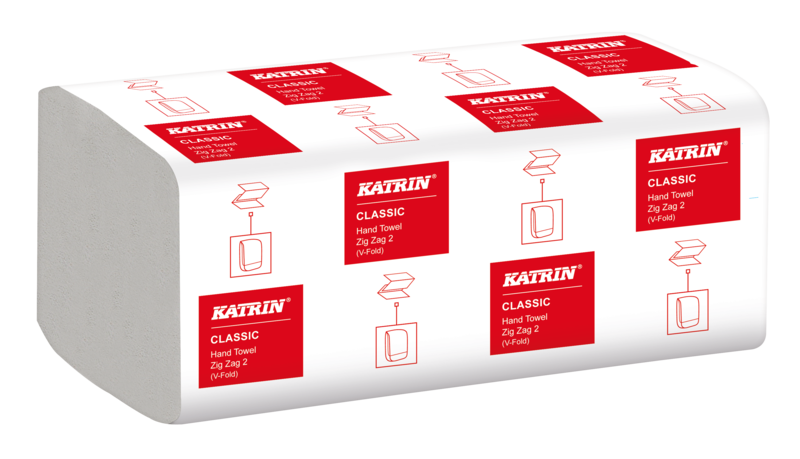 Ręcznik Papierowy Składany ZZ Classic Hato Biała 2w 4000szt 35298 Katrin