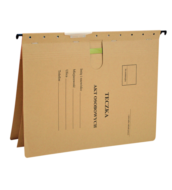 Skoroszyt Do Akt Osobowych A4 Papierowy Zawieszany 15211 Esselte