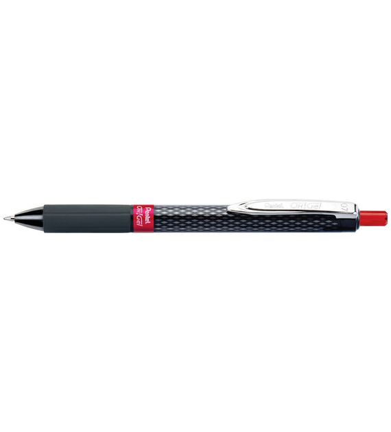 Długopis Automatyczny Żelowy Oh!Gel K497 Czerwony Pentel