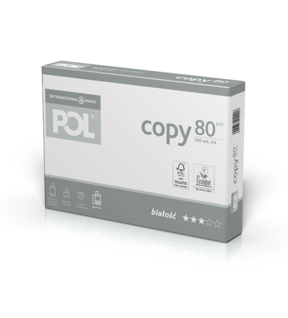 Papier Xero A4 80G Polcopy