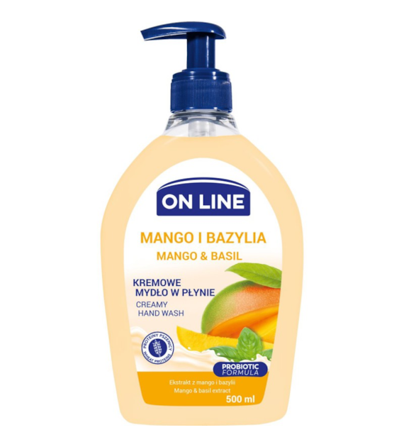 Mydło W Płynie 500ml Mango Bazylia On Line