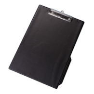 Deska Z Klipem A4 PVC Czarna  KF01296 Q-connect