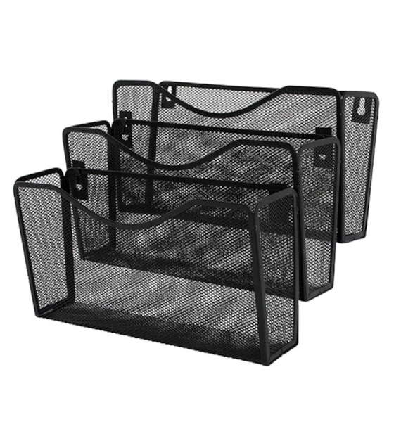 Zestaw Naścienny Metalowy 3 Półek KF16574 Q-connect