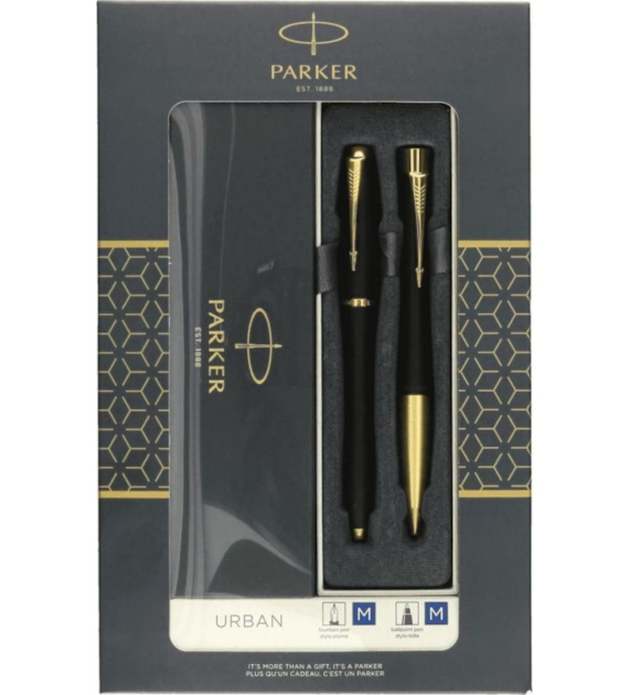 Zestaw Parker Urban Pióro Wieczne + Długopis GT 2093381