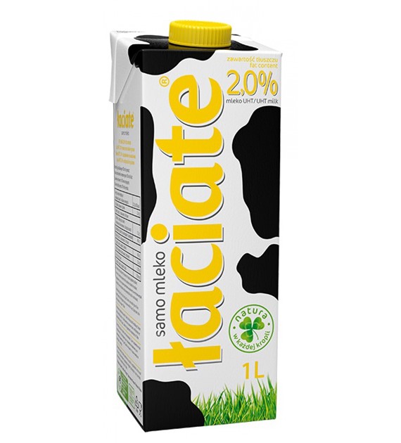 Mleko Łaciate 2% 1 L.