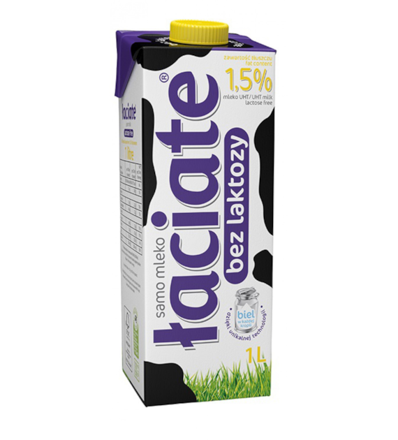 Mleko Łaciate Bez Laktozy 1,5% 1l