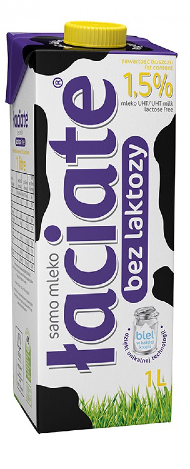 Mleko Łaciate Bez Laktozy 1,5% 1l