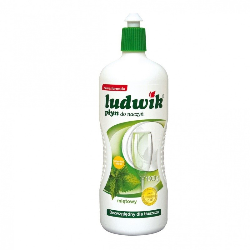 Płyn Do Mycia Naczyń Ludwik 900ml Miętowy