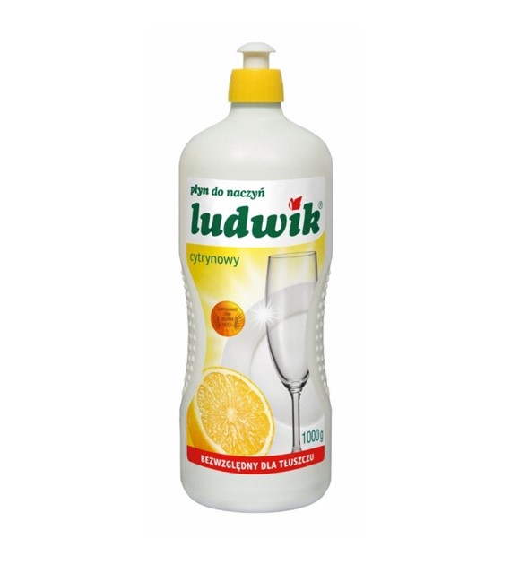 Płyn Do Mycia Naczyń Ludwik 900ml /925ml Cytrynowy