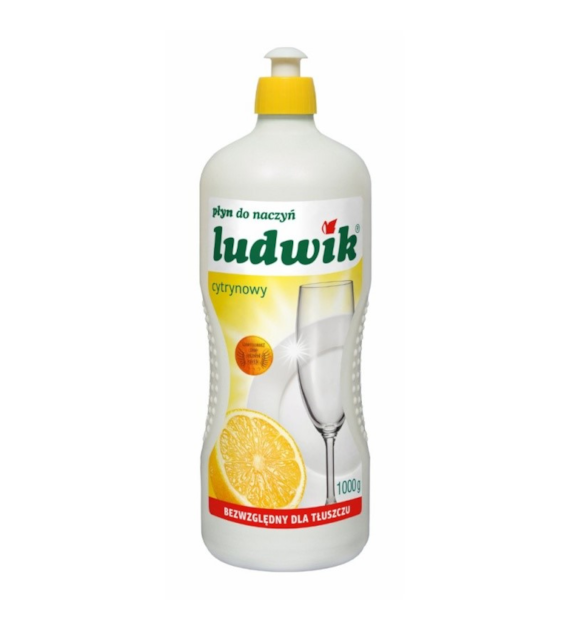Płyn Do Mycia Naczyń Ludwik 900ml Cytrynowy