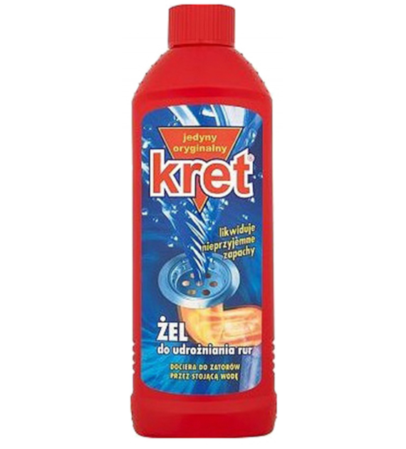 Kret Żel Do Udrażniania Rur 500g