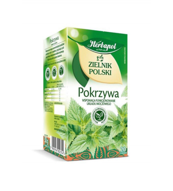 Herbata Zielnik Polski Pokrzywa 20t Herbapol