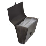 Teczka Harmonijkowa A4 26 Kieszeni z Rączką Do Korespondencji 8558001Pl-01 Donau