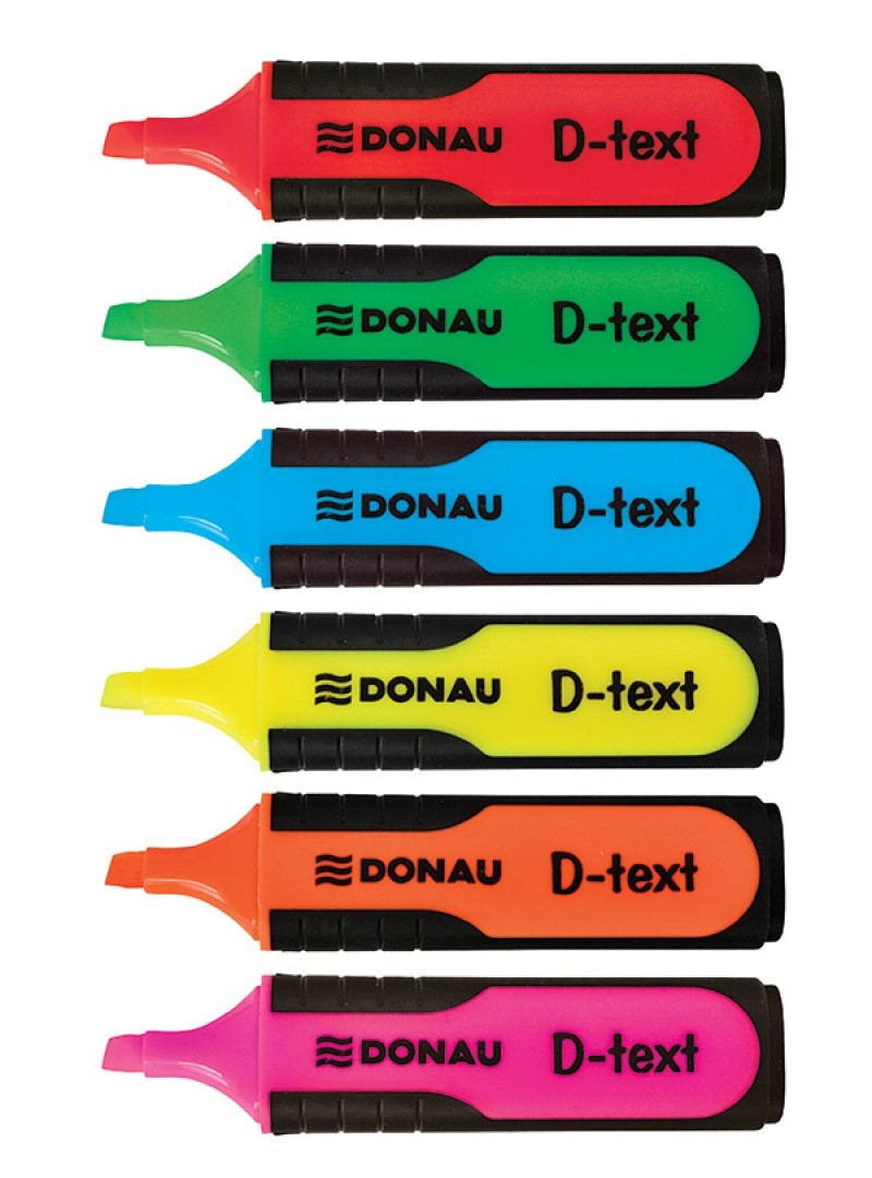 Zakreślacz Donau D-Text 7358001pl-16 Różowy