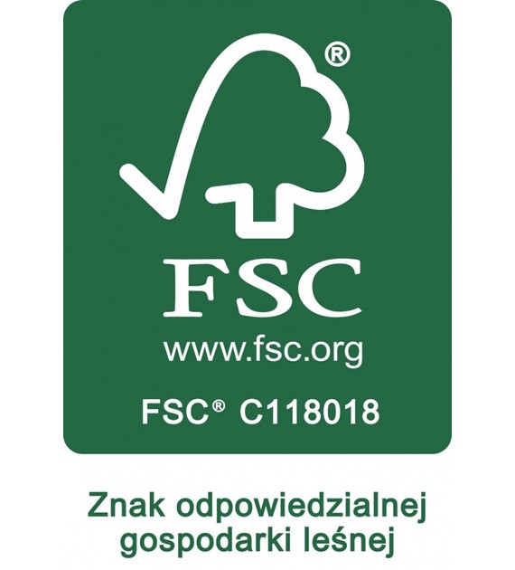 Pudełko Na Czasopisma Lakierowane Kartonowe czerwone 80Mm 7649201-04FSC