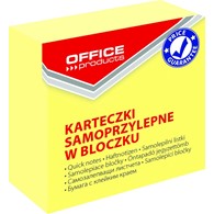 Bloczek Samoprzylepny 50x50mm 400k żółty Pastel 14048411-06 Office Product