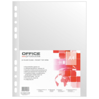 Koszulka Na Dokumenty Krystaliczna A4 40 mikr. opk. 100 szt.Office Products