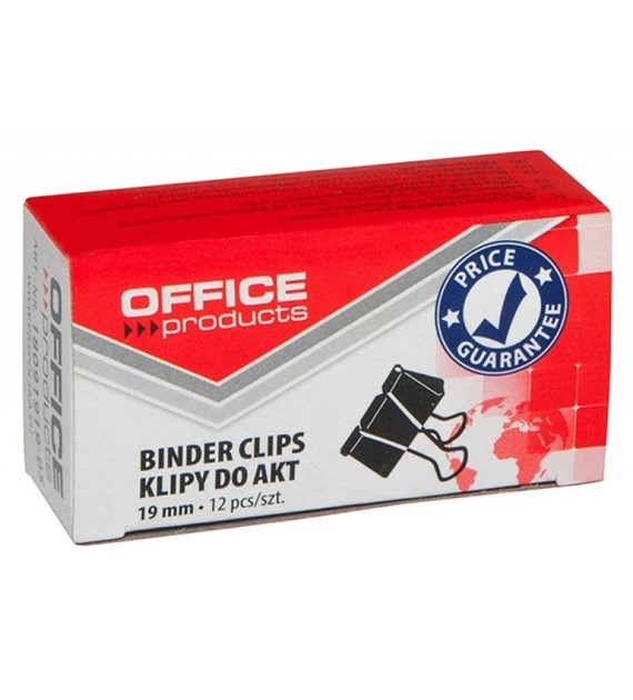 Klipy Do Akt 19mm Opk.12szt. 18091919-05 Office Products