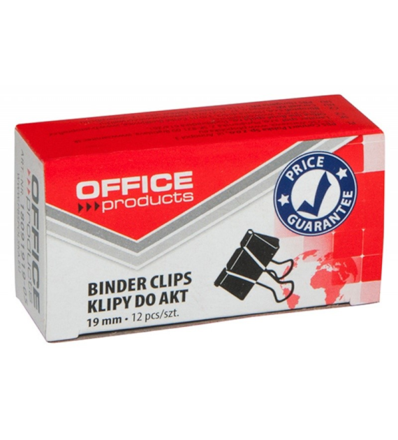 Klipy Do Akt 19mm Opk.12szt. 18091919-05 Office Products