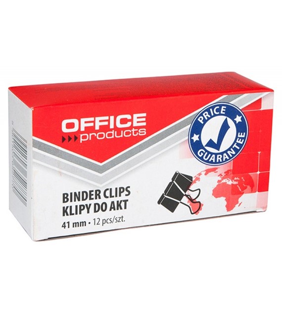 Klipy Do Akt 41mm opak 12szt 18094119-05  Office Products