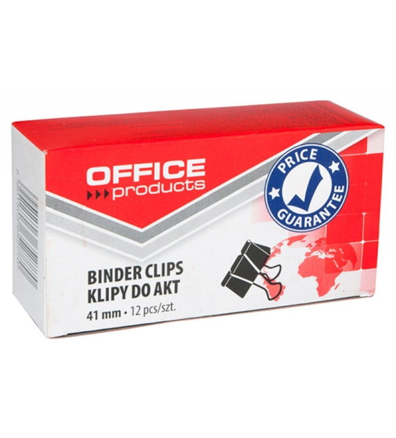 Klipy Do Akt 41mm opak 12szt 18094119-05  Office Products