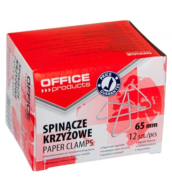 Spinacz Krzyżowy 65 mm 18086539-19 Office Product