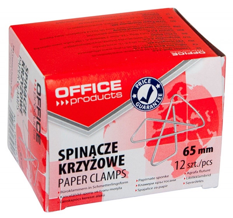 Spinacz Krzyżowy 65 mm 18086539-19 Office Product