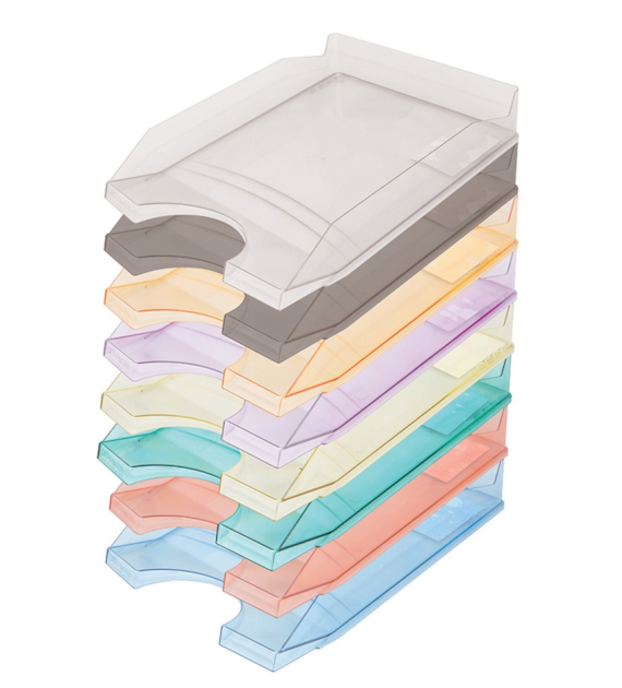 Szuflada Na Dokumenty A4 Transparentna Niebieska 18016011-01 Office Product