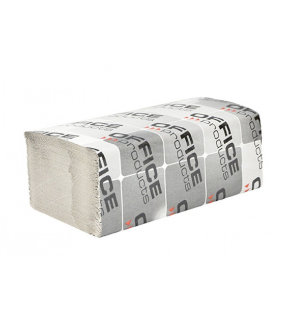 Ręcznik Zz Szary Makulaturowy 1W 20 paczek 4000szt 22047241-10 Office Products