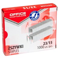 Zszywki 23/15 opk 1000szt. 18072359-19  Office Products