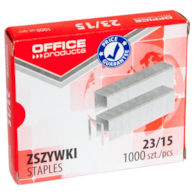 Zszywki 23/15 opk 1000szt. 18072359-19  Office Products