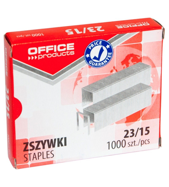 Zszywki 23/15 opk 1000szt. 18072359-19  Office Products