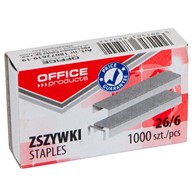 Zszywki 26/6 opk 1000szt 18072619-19 Office Products