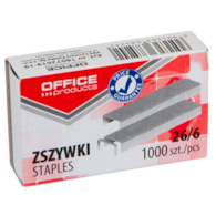 Zszywki 26/6 opk 1000szt 18072619-19 Office Products