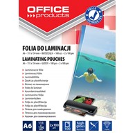 Folia Do Laminowania A6 111x154 100mic opk 100szt Błyszcząca 20325025-90 Office Products