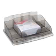 Przybornik Na Biurko Z Karteczkami Plastikowy Dymny 18156411-91 Office